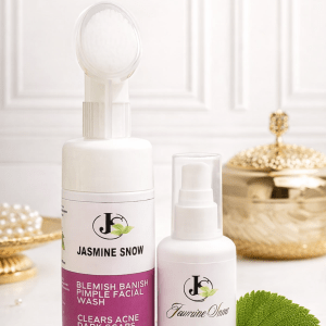 blemish banish facial image